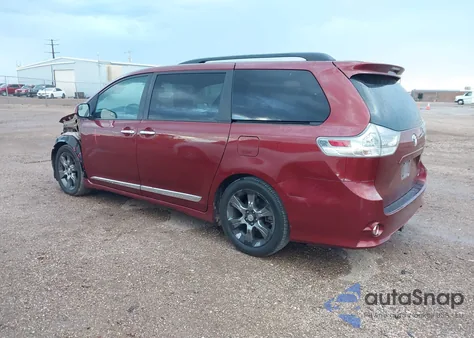 2016 Toyota Sienna Se 8 Passenger from USA, damaged, VIN 5TDXK3DC6GS721378